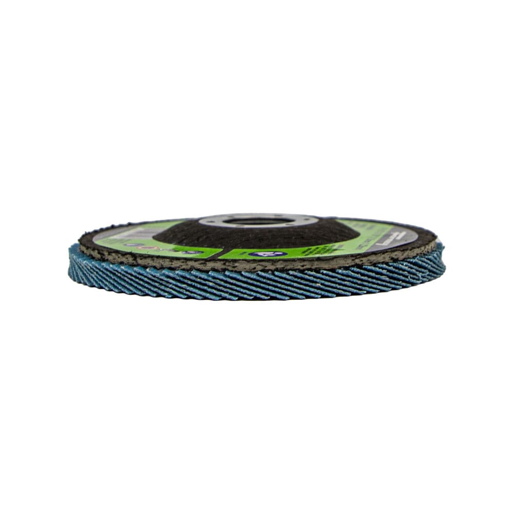 Flap Disc, Type 27, 4-1/2 in x 7/8 in, ZA120